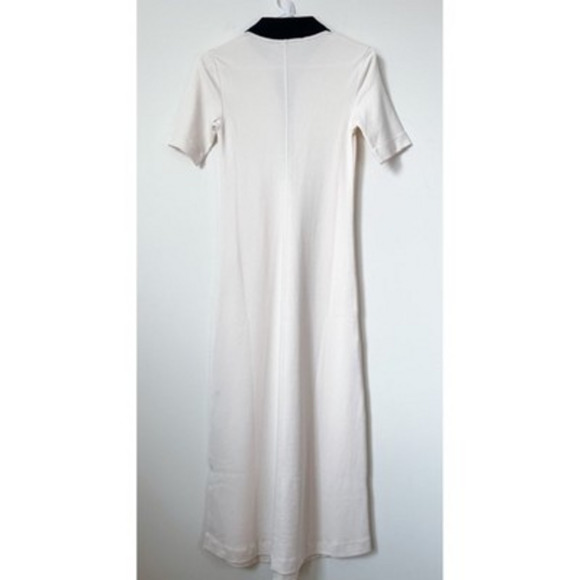 NEW AYR The Scout Seashell Midi Dress XS Collared Coastal Quiet Luxury Nautical - Picture 7 of 14